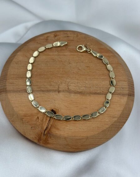 OVAL BAKLA BİLEKLİK