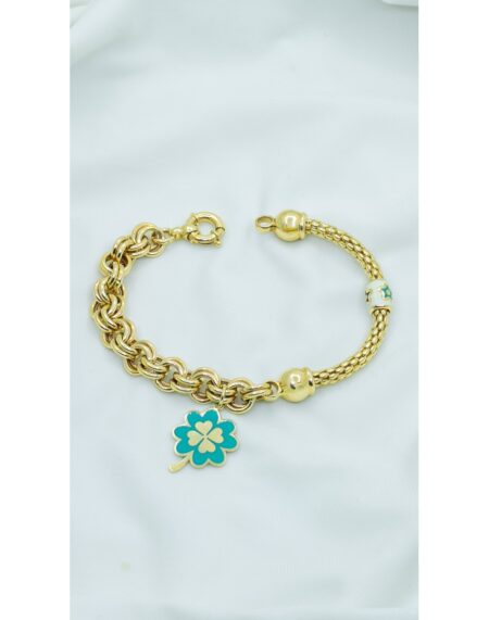 MAVİ YONCA ŞANSI BİLEKLİK