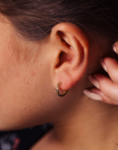 TEKTAŞLI HALKA KÜPE