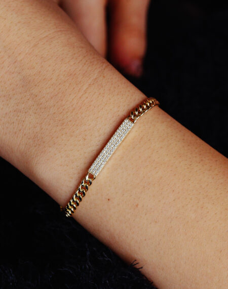 TAŞLI ZİNCİR BİLEKLİK