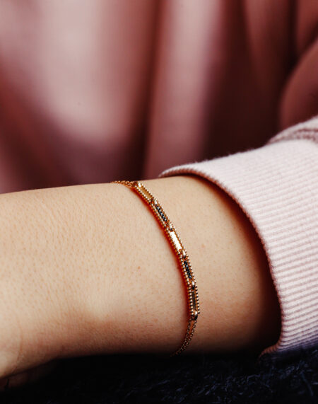 ONİX TAŞLI ALTIN BİLEKLİK