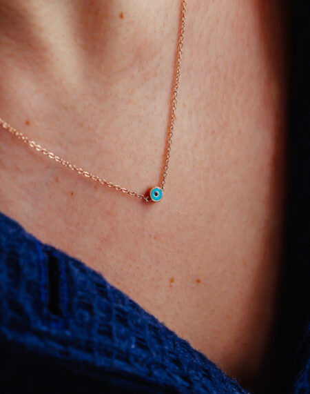 NAZAR BONCUKLU ALTIN KOLYE