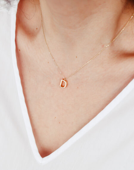 ÜÇ BOYUTLU HARF KOLYE