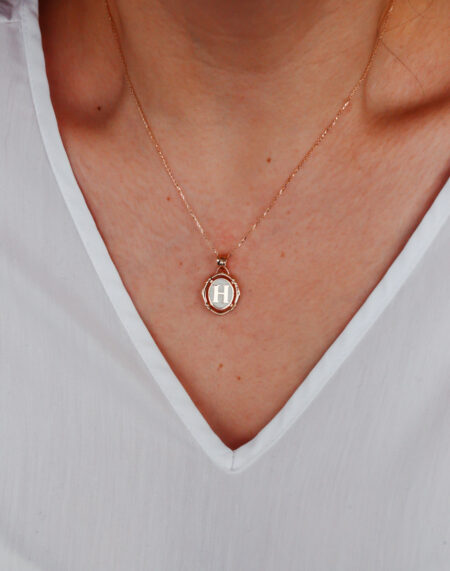 MİNELİ RETRO KOLYE