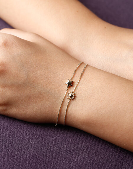 GÜNEŞLİ YILDIZLI KOMBİN BİLEKLİK