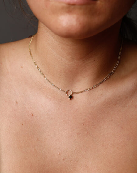 YILDIZLI TASMA KOLYE