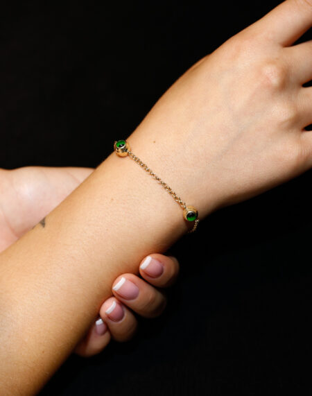 YEŞİL GÖZ BONCUK BİLEKLİK