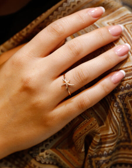 DENİZ YILDIZI ALTIN YÜZÜK