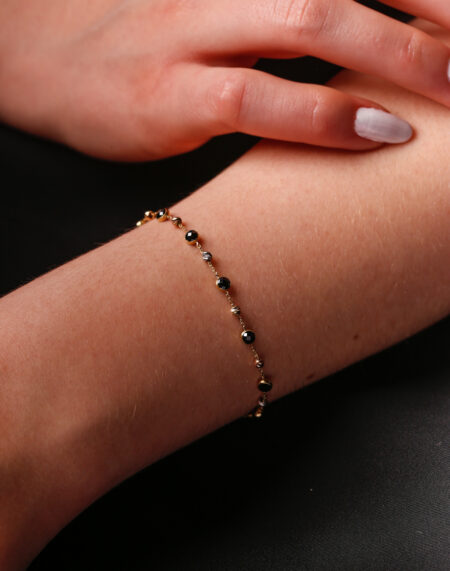 ONYX TAŞLI DORİKA BİLEKLİK