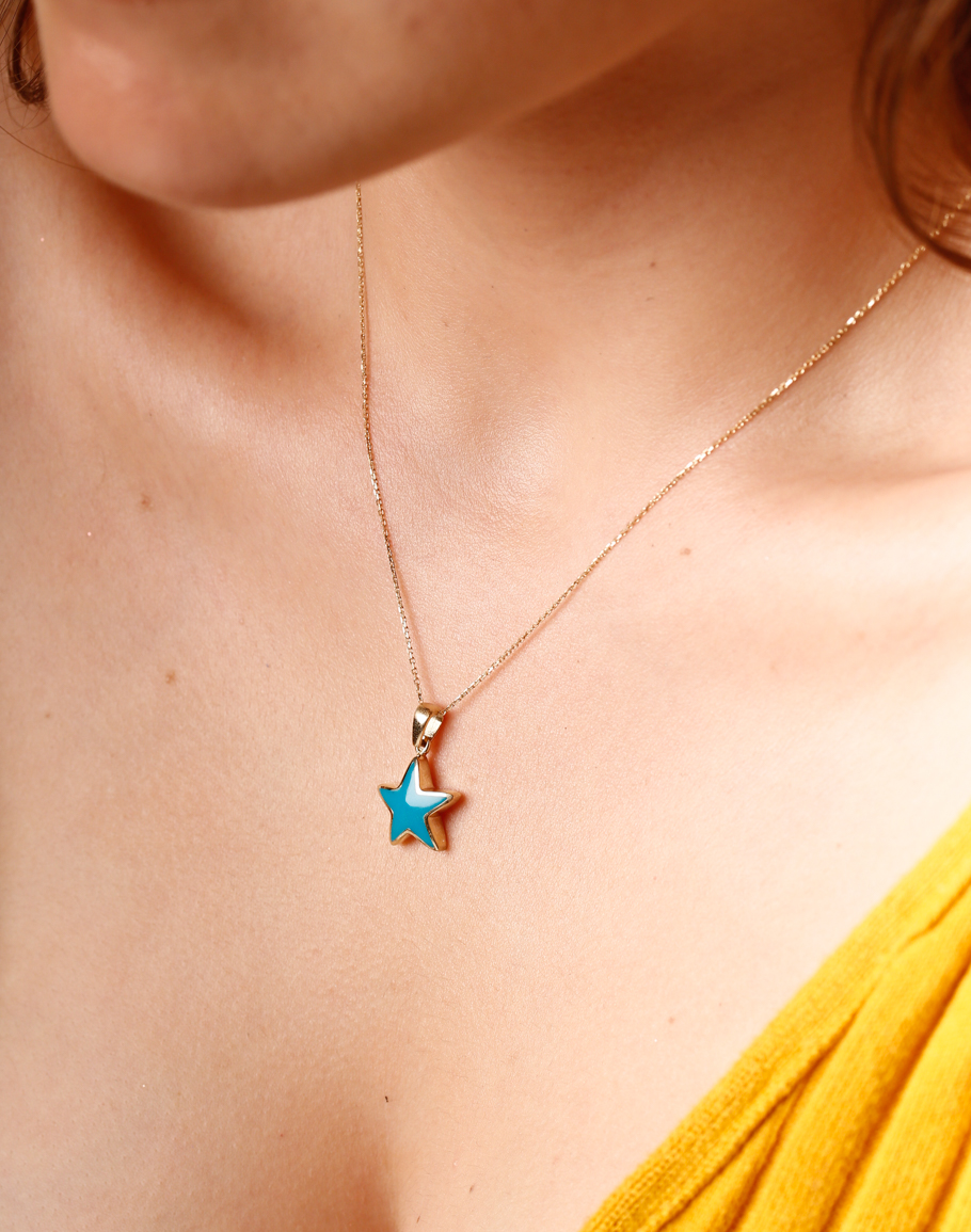 BLUE STAR KOLYE