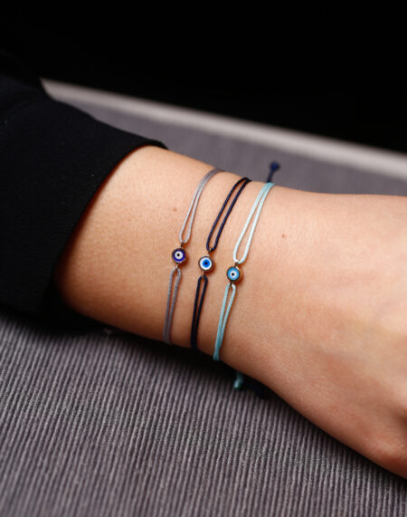 NAZAR BONCUKLU İPLİ BİLEKLİK