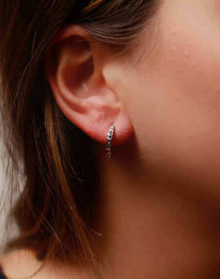 İTALYAN İŞLEMELİ ALTIN KÜPE