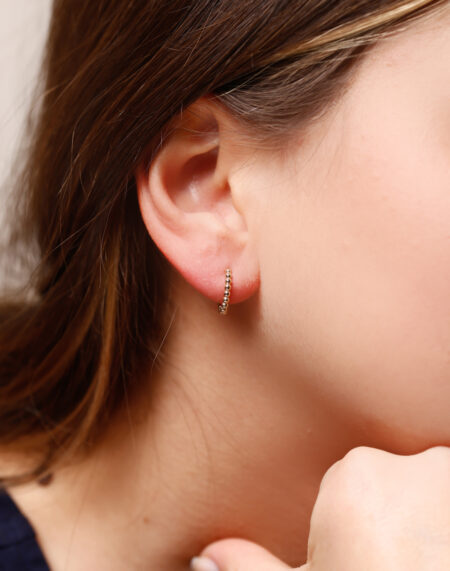 MİNİK TOPLU ALTIN KÜPE