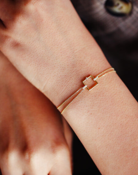 TAŞLI ALTIN BİLEKLİK