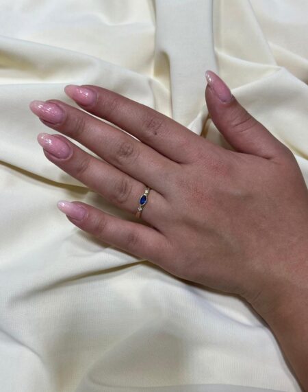 LACİVERT AŞK YÜZÜK