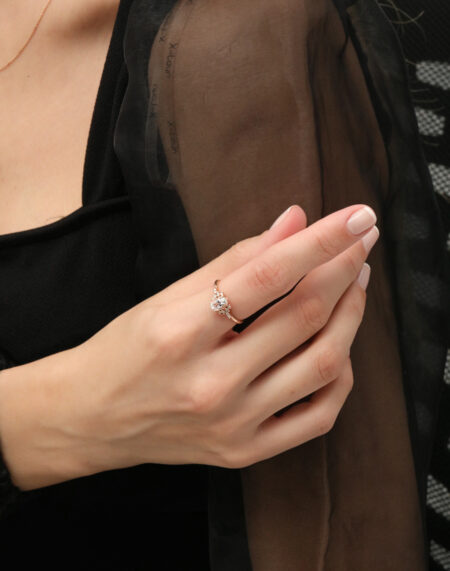 OVAL VİNTAGE YÜZÜK