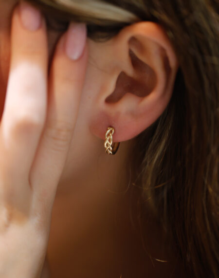 ÖRGÜLÜ ALTIN KÜPE