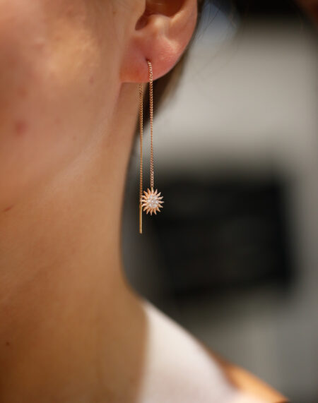 ZİNCİRLİ GÜNEŞ KÜPE