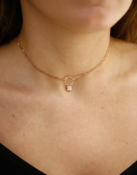 BAGET TAŞLI CHOKKER