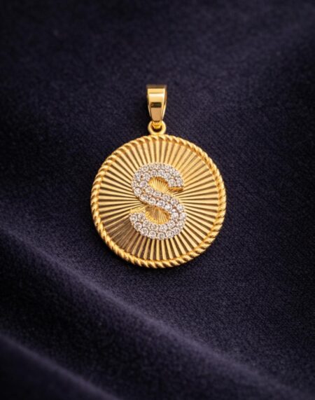 TAŞLI HARF KOLYE UCU